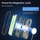 thumbnail image 3 of Funda Case MYBAT Maverick Mag clip para iPhone 17 - Gris con mica, 3 of 10