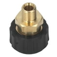 thumbnail image 3 of Rosca de manguera de lavadora a presión,Adaptador de lavadora a presión Accesorios de lavadora a presión de latón Adaptador de lavadora a presión Rendimiento de primer nivel, 3 of 14