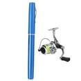 thumbnail image 2 of Portable Mini Pen Shape Fishing Rod Pole Pocket Retractable Fishing Rod With Reel Wheel, 2 of 8