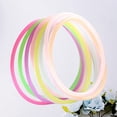 thumbnail image 2 of 50Pcs Children Neon Rainbow Assorted Color Jelly Bracelets Birthday Party Favors Gifts (Random Color), 2 of 9