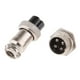 thumbnail image 4 of 6x Par GX16 4 Pines Impermeable Macho Hembra Panel Conector de Cable de Aviación de Metal 6 piezas, 4 of 7