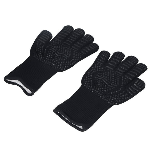 Guantes para barbacoa, guantes resistentes al calor Guantes para horno de 500 ℃ Guantes resistentes al calor Los mejores de su clase Jadeshay A