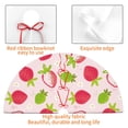 thumbnail image 4 of Picia Hand Drawn Strawberry Print Christmas Tree Skirt , Christmas Tree Skirt Ornaments for Merry Christmas Holiday Party Decorations Indoor Outdoor-36", 4 of 7