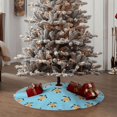 thumbnail image 4 of Bingfone Christmas Tree Skirt Mat Christmas Decoration Interior 48" -Sea Turtle, 4 of 6