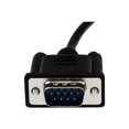 thumbnail image 5 of StarTech.com DB-9 (F) Null Modem Cable DB9 (F) 1DB-9 (M) DB9 (M) Mblack Noir DB9 RS232 Serial F/M - DB9 Male to Female - 9 pin Null Modem Cable - 1x 1x Noir - Null Modem Cable - to - 3.3 ft - - for P/N: 1P3FPC-USB-SERIAL, Icusb2321, 5 of 5