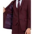 thumbnail image 3 of Boys Suit Set Solid 3pc Notch Lapel With Matching Vest & Pants Free Shirt & Tie-Classic Fit, 3 of 6