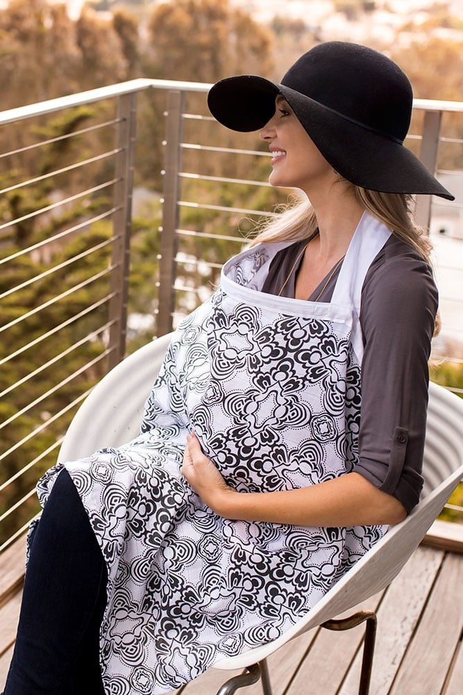 bebe au lait premium muslin nursing cover