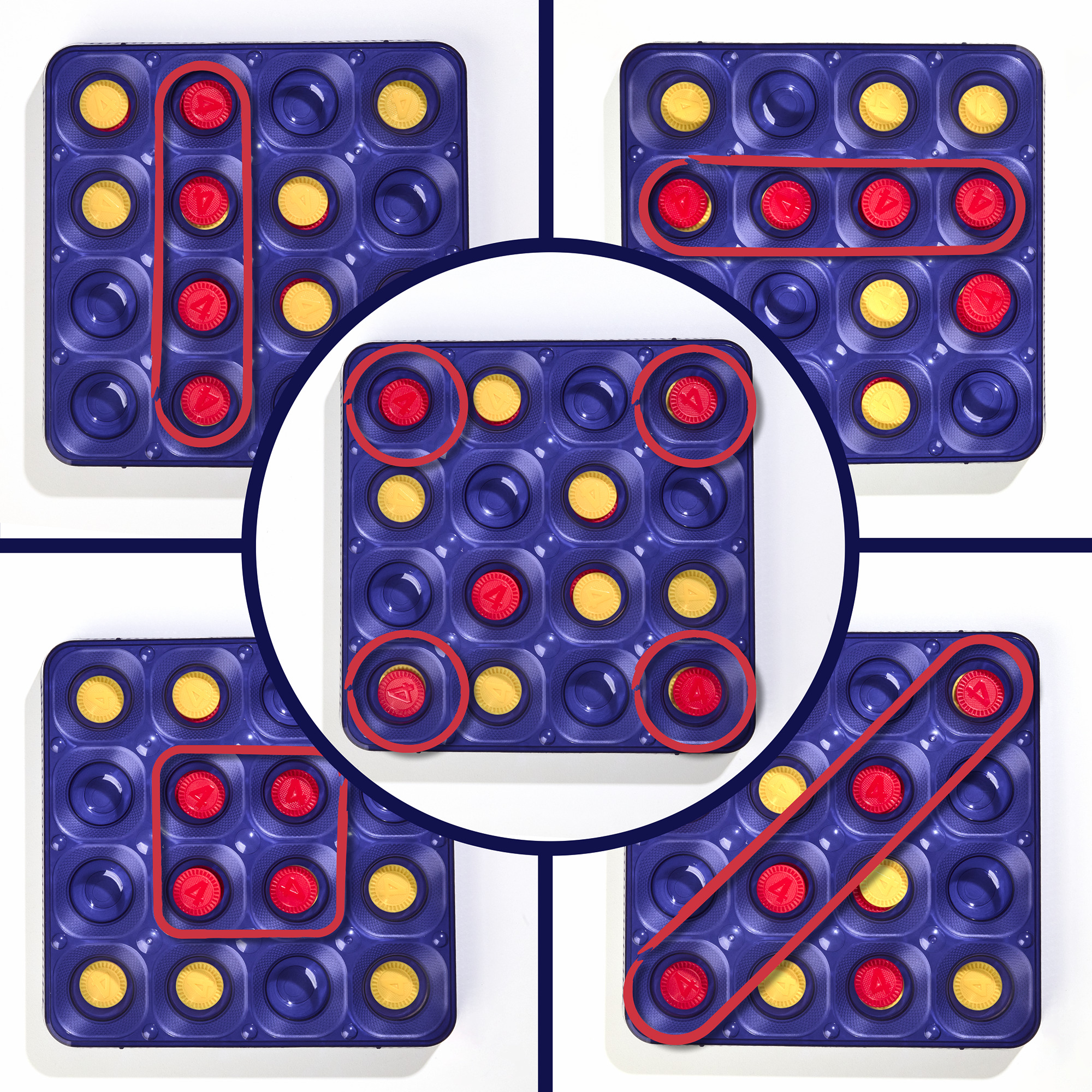Connect 4 Frenzy Disc Bounce Game photo 4