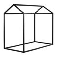 thumbnail image 2 of Maison lit en bois Simple, fini Noir solide, collection Sweedi de Meubles South Shore, 2 of 8