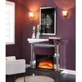 thumbnail image 5 of ACME Furniture Noralie Fireplace in Mirrored and Faux Diamonds, 5 of 5