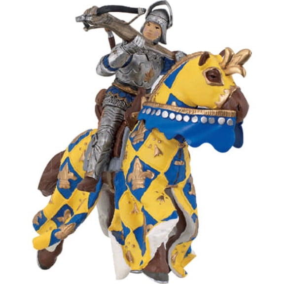 Blue Medieval Horse