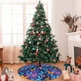 thumbnail image 7 of Rateoe Butterflies Of The Starry Sky Print Christmas Tree Skirt 30" for Xmas Holiday New Year Party Circle Tree Mat Ornaments Decoration, 7 of 7