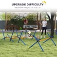 thumbnail image 6 of Dranite 4Pcs Dog Agility Set, Backyard Obstacle Course with Adjustable Jump Bars & Carry Bag, 6 of 11