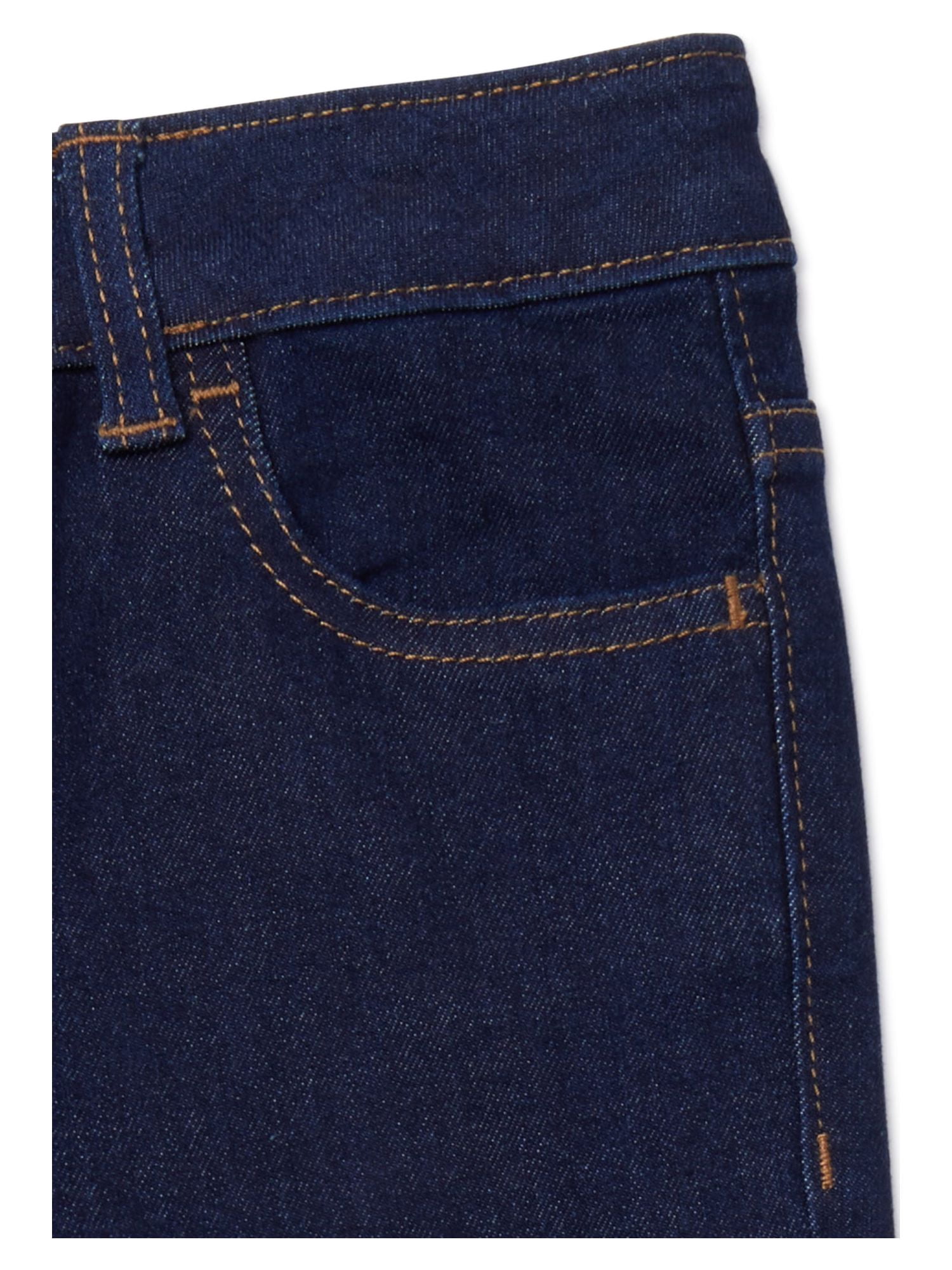 Wonder Nation Girl's Straight Jeans, Sizes 5-18 & Plus
