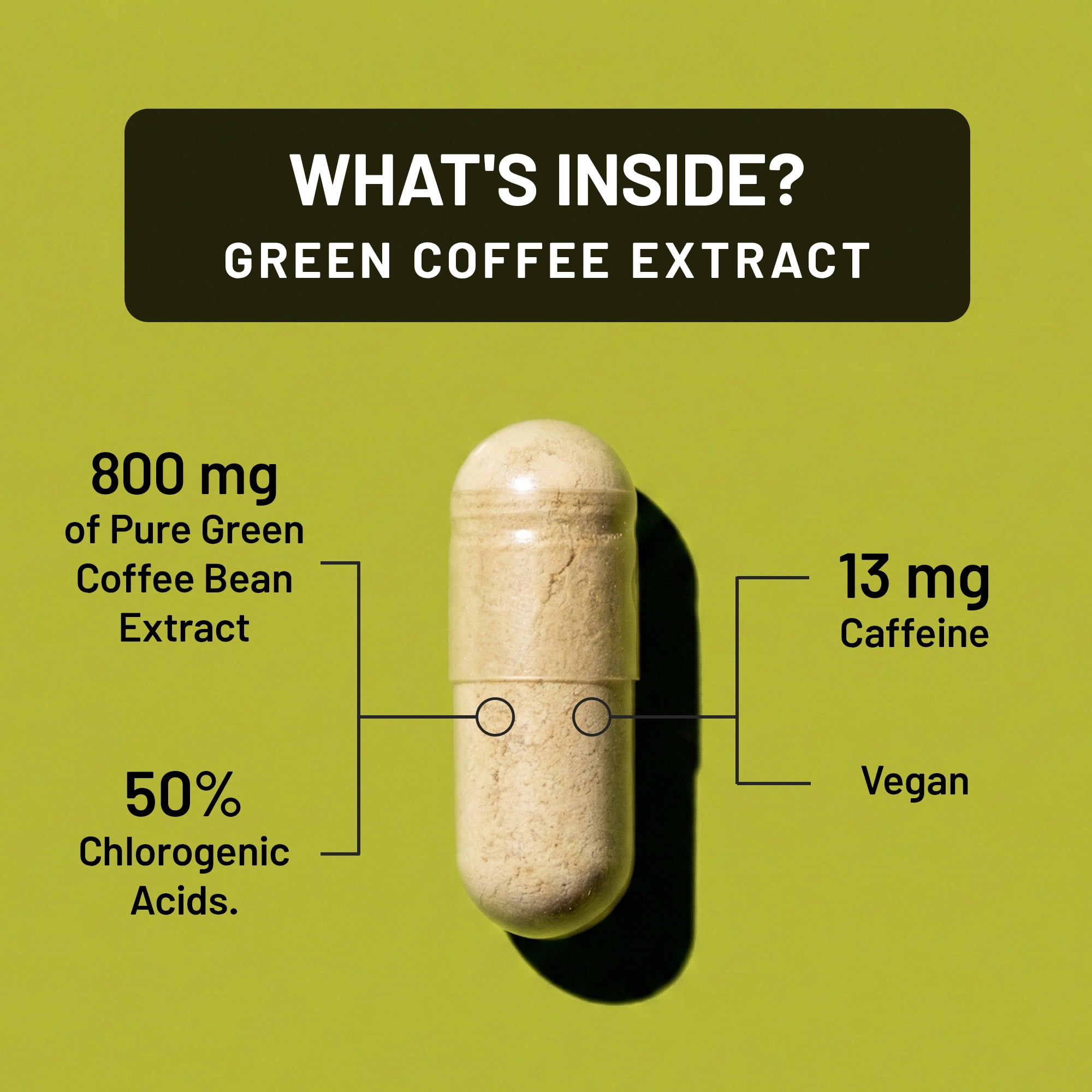 NatureWise Green Coffee Bean Extract - Vegan, Non-GMO - 60 Capsules[30-Day Supply]