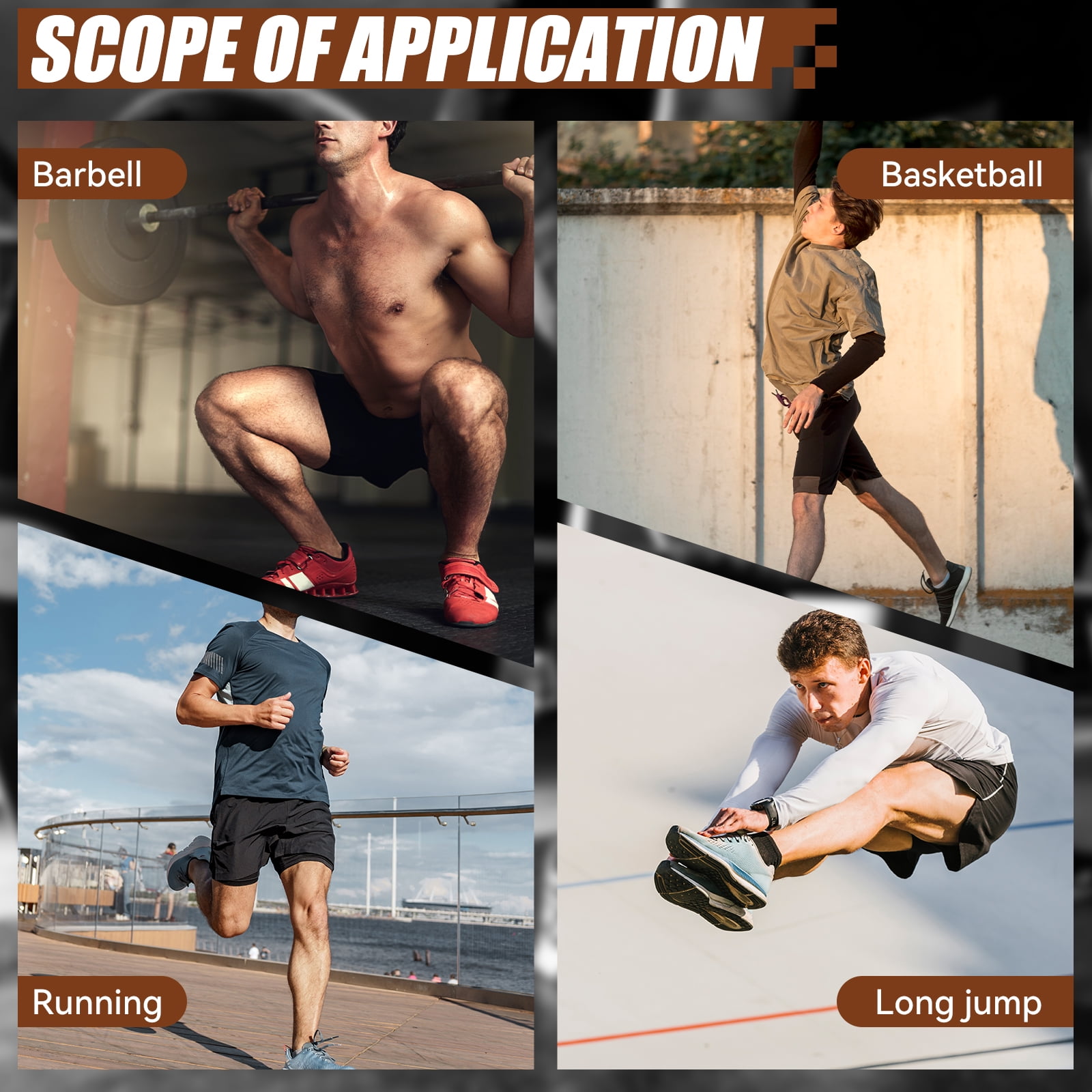 Ueasy Vertical Jumping Trainer with Adjustable Ankle Strap & Belt Horizontal Workout Equipment Leg Resistance Bands for Basketball Football Volleyball Training Equipment
