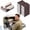 2 Handle+10 Sponge, variant on Decontamination Cleaning Brush, Magic Cleaning Sponge, Carborundum Emery Sponge Scrubber with Handle, Carbide Cleaning Brush, Rust Eraser Sponge for BBQ Grill, Pots and Pans (1 Handle+4 Sponge)