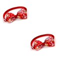 thumbnail image 3 of Greeniant Collares para perros Pajaritas Collar encantador ajustable Mascotas Correas Accesorios Decoraciones Push-pull Puppy Party impreso Type2 NO2, 3 of 6