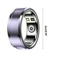 thumbnail image 3 of VALSEEL Smart Ring New Intelligent Ring Step Step Multi Sport Intelligent Ring Sport Modes Fitness Ring Cyan, 3 of 8