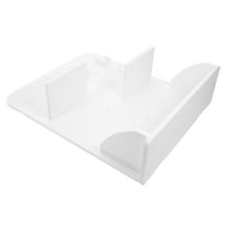 HOMEMAXS Fixer Tools Perforated Board Storage Rack Office 36.80X30.00X10.00CM White