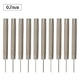 thumbnail image 1 of MYG 10Pcs Montre Bracelet Pin Remover Outil de Réparation Fer Pin Punches 0.7-1.0mm, 1 of 9