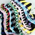 thumbnail image 4 of Extra Long Cotton Stripe Thigh High Socks Over the Knee High Socks, 4 of 5