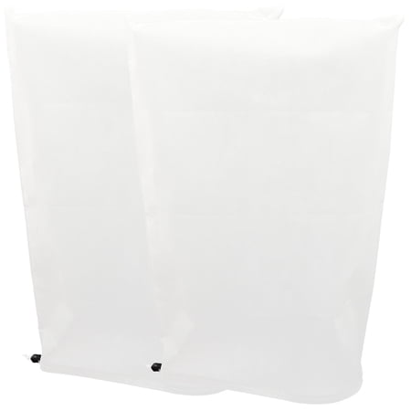 OFFIGAM 2-Pack Garden Frost Covers Non-Woven Fabric Plant Covers for Cold Weather and Frost Prevention