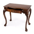thumbnail image 2 of Bowery Hill Wood Traditional Writing Desk in Vintage Oak Finish, 2 of 11