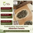 thumbnail image 3 of Organic Way Blackberry Leaf (Rubus Fruticosus) Cut & Sifted -Herbal Tea | European Wild-Harvest | Organic & Kosher Certified | Non GMO & Gluten Free | USDA Certified | Origin - Albania(1 lbs / 16oz), 3 of 8
