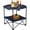 Blue, variant on Folding Picnic Table Outdoor Camping Table Canvas Travel Table | Portable, Collapsible 4 Cup Holders and Carrying Bags, for Outdoor Picnic,Barbecue,Travel,Fishing (Black+Blue)