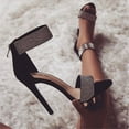 thumbnail image 2 of Ruyang 2024 Summer Rhinestone Sandals Fashion Sweet Rhinestone Womens Platform Pumps High Heels Shoes, 2 of 4