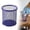 Dark Blue, variant on 1 Pack Wire Mesh Pen Cup, Metal Pencil Holder, Pen Holder for Desk, Pencil Cup, Round Stationary Pen Stand Organizer for Desk Office Pen Storage, 3.5" x 3.9", Mint Green