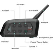1 Set EJEAS V4C Football Referee Bluetooth Headset Intercom