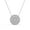 White, variant on Hazel Necklace 18K Rose Gold over 925 Sterling Silver | Everyday Jewelry for Women, Birthday Gift for Her