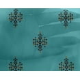 thumbnail image 4 of oneOone Georgette Viscose Fabric Geometric Ikat Print Sewing Fabric BTY 42 Inch Wide, 4 of 4