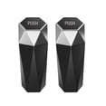 thumbnail image 1 of Shisuyan 2pcs Mini Car Trash Can Automotive Garbage Cup Holder Dustbin Organizer for Car, 1 of 8