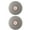 320#, variant on 2Pcs 8Inch Diamond Coated Wheel Polishing Grinding Disc Jade Glass Lapping Tool 400#
