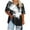 Black-1, variant on gakvbuo Women'S Plus Size Oversized Summer Shirt V-Neck Short Sleeved Solid Sports T-Shirt Half Sleeve Tees Casual Loose Tunic Tops