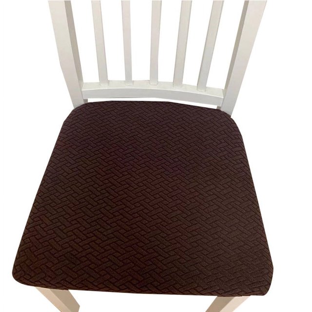 Funda de silla elástica, funda de cojín de vellón polar grueso, color sólido, cojín de respaldo de hotel de lujo ligero para el hogar