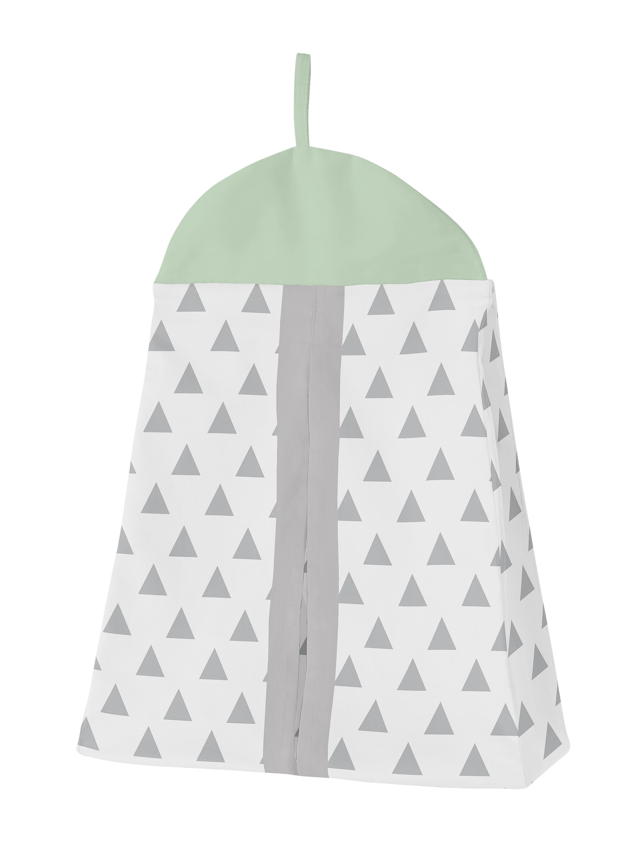 Sweet Jojo Designs Mod Arrow Grey Blue and Green 4 Piece Crib Bedding Set