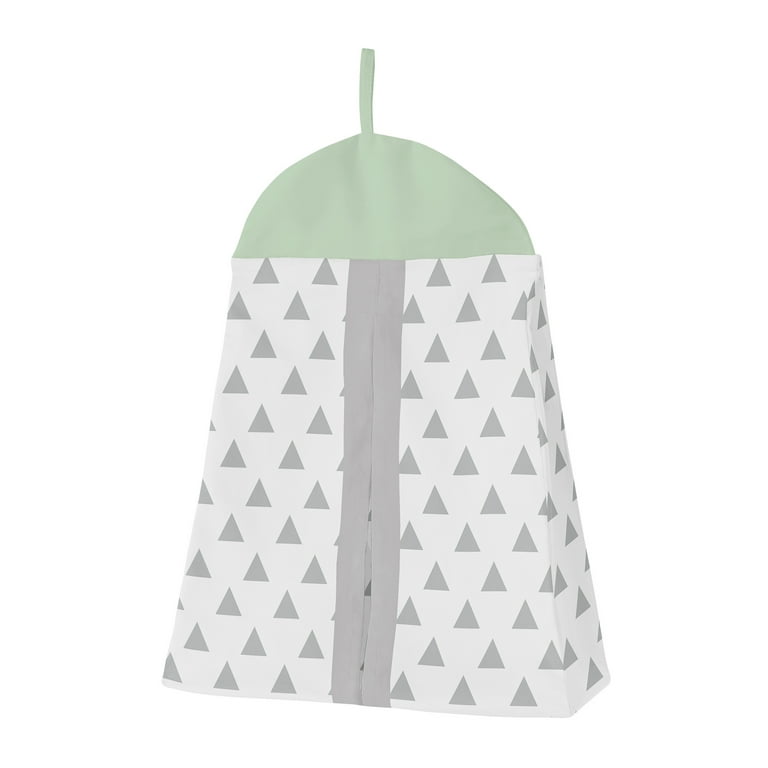 Mod Arrow Grey Coral and Mint 11 Piece Crib Bedding Collection