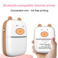 thumbnail image 2 of JIEMUCES Portable Wireless Printer for Travel Bluetooth-compatible Thermal Inkless Printer for IOS And for Android Laptop Small Printer with 5 Rolls Paper for Home Office, 2 of 8