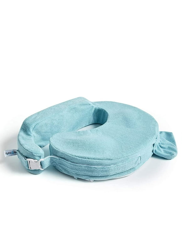My Brest Friend Deluxe Nursing Pillow Slipcover, Aqua (Pillow not included)