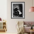 thumbnail image 3 of Historic Framed Print, Little Mollie Garfield & her father, 17-7/8" x 21-7/8", 3 of 9