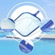 thumbnail image 4 of Red de plástico para desnatador de piscina, cabezal de desnatador pequeño – Cabezal de desnatador de red para piscina para poste telescópico estándar – Red de limpieza de piscina de malla de, 4 of 5