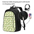 thumbnail image 2 of Balery Daisies Flowers Print USB Charging Backpack for Men and Women - Water-Resistant, Anti-Theft Laptop Backpack with USB Port for Travel, Work, School, and College, 2 of 7