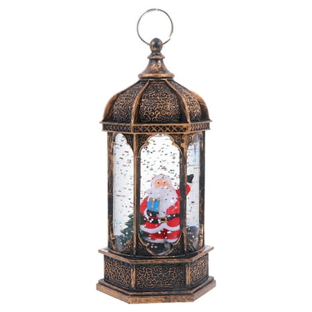 

DiMaddie LED Santa Claus Christmas Lantern for Indoor/Outdoor with Xmas Ornament
