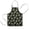 Black Soccer Balls, variant on Blue Soccer Elements Pattern Kids Aprons for Girls and Boys,Adjustable Neck Strap Toddler Aprons for Kids Cooking Baking