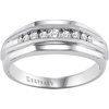 Keepsake Ks 1/4ctw Palladium Legacy Band