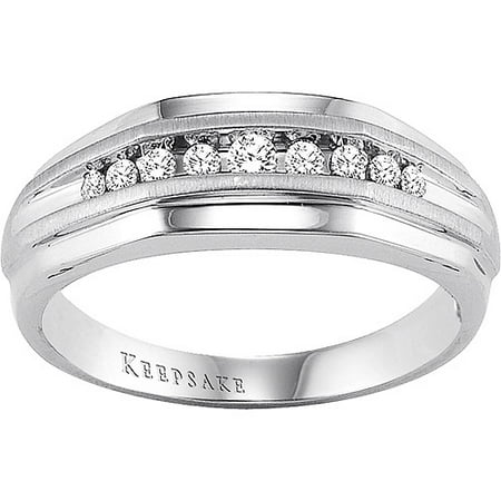 Keepsake Ks 1/4ctw Palladium Legacy Band